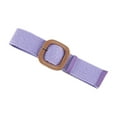 thumbnail image 2 of ITSAME Retro Belt for Womens, Adjustable Woven Elegant Jeans Skirt Pin Buckle Belt Purple Free Size, 2 of 4
