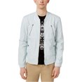 thumbnail image 1 of William Rast Mens Fairfax Bomber Jacket, Blue, Large, 1 of 1