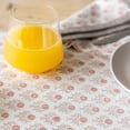 thumbnail image 6 of over&back 18x90 Hand-Blocked Printed Cotton Table Runner - Washable Table Runners for a Custom Home Decor Tablescape - Perfect for Coffee Table, Dinner Table, Living Room, and More - Pink Bloom, 6 of 12