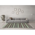thumbnail image 3 of Ahgly Company Indoor Rectangle Oriental Light Blue Modern Area Rugs, 5' x 7', 3 of 4