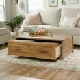 thumbnail image 3 of Sauder Coral Cape Coffee Table, Sindoori Mango Finish, 3 of 14