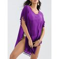 thumbnail image 4 of Argulvti Bikini de Plage pour Femmes, Tenue de Plage Couvre-Maillot à Franges, Robe d'Été pour Dames, 4 of 7