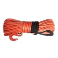 thumbnail image 3 of 12mm X 30m Synthetic Winch Truck Towing Line Rope With Hook Thimble And Protective Sleeve ,Durable & Safe, 3 of 4