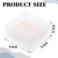 thumbnail image 2 of Soap Travel Container,1 Pc Clear Leak Proof Case Box,Travel Soap Dish with Draining Pad,Square Soap Box for Bathroom,Soap Dish Storage Holder for Gym Camping Outdoor (Clear), 2 of 7