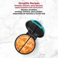 thumbnail image 5 of Holstein Housewares Machine à Omelette, Turquoise/acier Inoxydable, 5 of 5