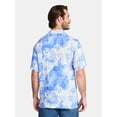 thumbnail image 3 of Bluey Men's and Big Men's Graphic Button-Up Shirt, Sizes S-3XL, 3 of 5