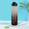 thumbnail image 4 of 32 Ounce Motivational Fitness Water Bottle, Large Capacity Sports Drinking Flask, Portable Leakproof Hydration Container for Gym Workout Outdoor Running Daily Exercise Use, 4 of 9