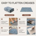 thumbnail image 4 of KUETH 2X3 Vintage Area Rugs Machine Washable Rugs for Living Room, Non Slip Flat Pile Rug with Rubber Backing, Boho Rug for Entryway Bedroom Dining Room Home Office, 4 of 12