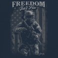 thumbnail image 3 of Freedom Isn't Free Tank Top American Hero Patriotic Soldier DD 214 POW MIA Military Warrior Veterans Day Men's Top, 3 of 7