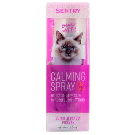 SENTRY GOOD Behavior Calming Spray for Cats, 1 oz
