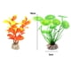 thumbnail image 2 of Plantas artificiales de plástico para decoración de peceras, plantas de PVC en acuario grande (10 plantas), 2 of 5