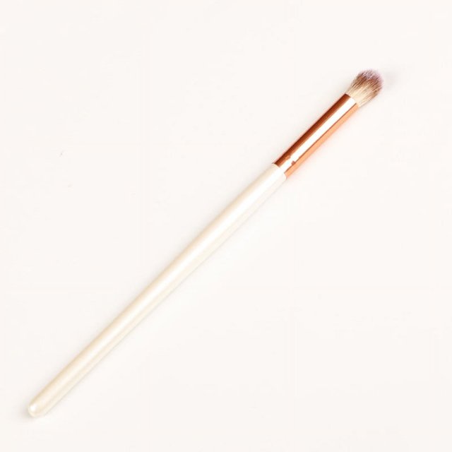 Pincel de sombra de ojos de fibra artificial suave, pincel de sombra de nariz con halo de pelo, multifunción, herramientas de maquillaje, fácil de limpiar