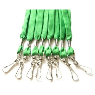 3/8 Cotton Lanyard - 2 Whistle Clips - Name Badge Productions