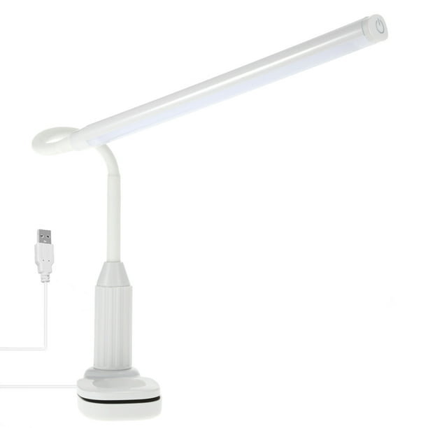 Lampe De Bureau LED à Pince USB Alimenté Flexible Lampe De Lecture