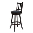 thumbnail image 3 of Boraam Bloomington 24" Swivel Counter Stool - Cappuccino - Set of 2, 3 of 4
