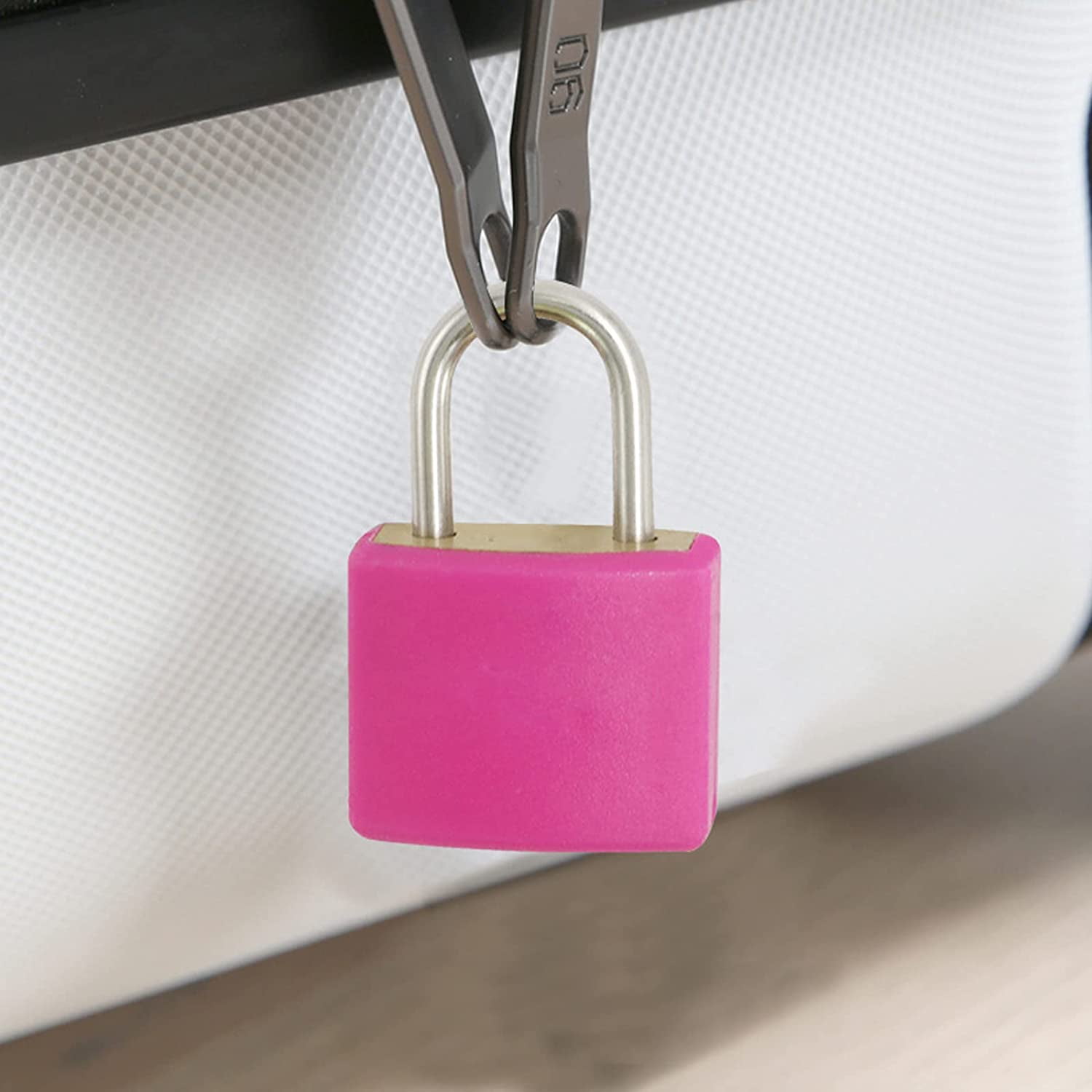 Piece Mini Suitcase Padlock with Keys, Color Small Luggage