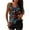 Multicolor, variant on Honeeladyy Women Conservative Print Strappy Back Set Two Piece Swimsuits Swimdress Black M