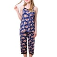 thumbnail image 1 of Doublju Women's Sleeveless Lace Top Capri Pajama 2 Pcs Set (Plus Size Available), 1 of 3