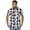 L Zip 613, variant on Men's Ace Slim Fit Plaid Button-Down Shirt