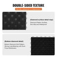 thumbnail image 5 of Interlocking Garage Floor Tiles 12 x 12 x 0.53 Inch, 25-Pack Non-Slip Double-Sided Texture Tiles, Durable Flooring for Garages, Basements, Workshops – Black, 5 of 11