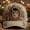 Owl, variant on 3D Embroidered Animal Baseball Cap, Nature Themed Owl Squirrel Hat, Adjustable Outdoor Dad Cap, Unique Wildlife Embroidery for Men Women Travel,Turtle,21.7"-23.6"
