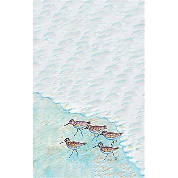 Betsy Drake KT269 Sandpipers Kitchen Towel