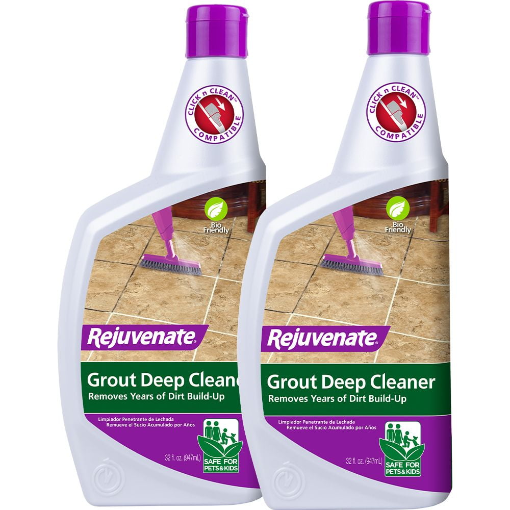 Rejvuenate Tile & Grout Deep Cleaner 32oz, 2pk - Walmart.com