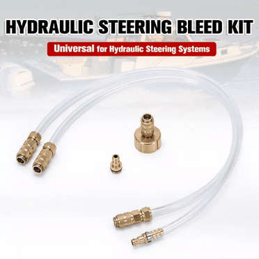 For Sea Star Hydraulic Steering Kit System Bleeder Filler Hose Boat Bleed Kit