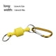 thumbnail image 5 of Broche de pesca Yuarrent Hebilla de bloqueo firme Amarillo Limon Accesorios de aparejos, 5 of 6