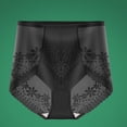 thumbnail image 2 of Ashirexll High Waisted Underwear for Women, Ladies Underwear Panties, Floral Lace Mid Waist Tummy Control Hip Lifting Breathable Panties, 2 of 3