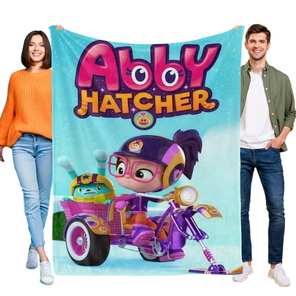 Blanket Abby Hatcher for Boys Girls Lightweight Kids Throw Blanket Cute Soft Blankets Flannel Plush Blankets Gifts 30x40in