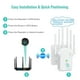 thumbnail image 5 of Amplificador de señal WiFi 2024 para el hogar de 1100 m² con Ethernet, 5 of 7