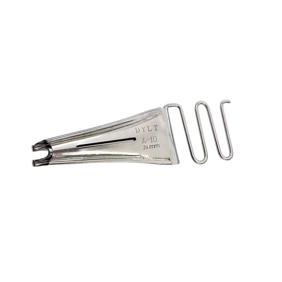 relayinert Lockstitch Machine Binding Bottom Binding Binder 30MM Overlock Edge Premium Curve Silver 24MM