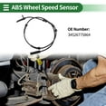 thumbnail image 2 of Sensores de Velocidad de Rueda ABS Unique Bargains Trasero Izquierdo Derecho Sensor del Sistema de Frenos Antibloqueo No. 34526775864 para BMW para Alpina B7 2011-2015, 2 of 7