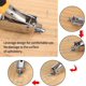 thumbnail image 4 of Grapadora para tapicería, extractor de clavos, herramienta extractora de tachuelas, quitagrapas para tapicería y construcción con herramienta extractora de púas, 4 of 5