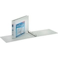 thumbnail image 2 of Cardinal 11 x 17 ClearVue Slant-D Ring Binder, 1" Cap, White, 2 of 4