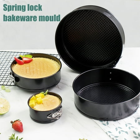 

Cake Pan Heart-Shaped Round Cake Pan Leakproof Nonstick Bakeware Cheesecake Pan