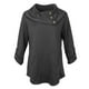 thumbnail image 5 of Sudadera con Capucha Gran Tamaño Manga Larga Suave Cómoda Elegante Sensación Mujer 2XL, 5 of 9