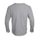 thumbnail image 4 of pstuiky camisa de manga larga para hombre, Camiseta deportiva informal de manga larga con botones y cuello redondo para hombre, color liso Tops de talla grande para hombre l, 4 of 9