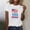 White, variant on Plus Size American Flag Shirts Women Patriotic Shirts USA Flag Graphic T-Shirt 4th of July Tee Tops