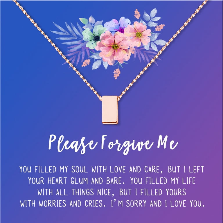 Forgive Me Please I Love You