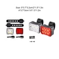 thumbnail image 4 of ZheElen 2pcs/set High-performance Bike Taillight With Usb Fast Charging Practical 4 light set, 4 of 6