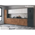 thumbnail image 3 of Kitchen Elegant Collection Natural Teak & White Gloss Color Base Size 11Ft Wide, 3 of 5