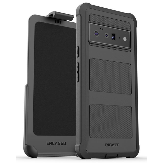 Encased Falcon Designed for Pixel 6 Pro Belt Clip Case, Full Body