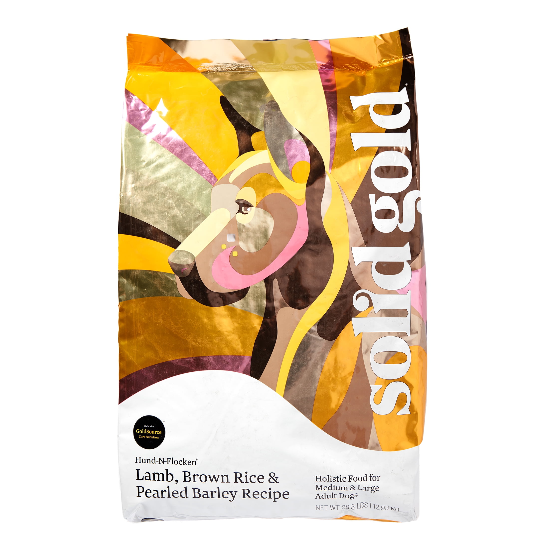 Solid Gold Lamb & Brown Rice HundNFlocken Dry Dog Food, 28.5 Lb