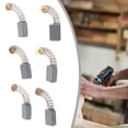 thumbnail image 3 of Carbon Brush Replacement 6 Pcs Carbon Brush Set Replacement Part for Electric, 3 of 10