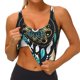 thumbnail image 3 of Balery Boho Dreamcatcher Sujetadores deportivos con espalda cruzada para mujer, acolchados, sin costuras, de alto impacto, ideales para yoga, gimnasio, entrenamiento y fitness.-Small, 3 of 8