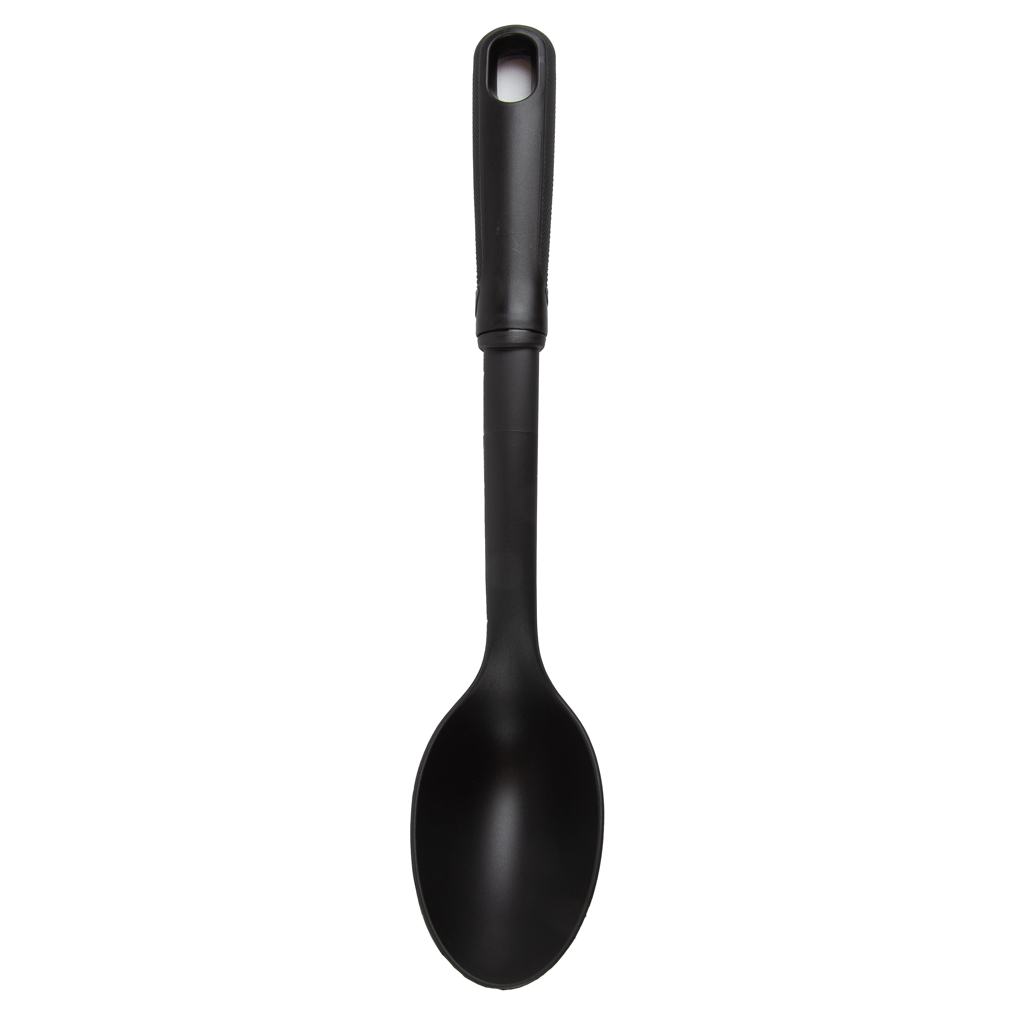 3 -Norpro 12" Black Solid Nylon Heat Resistant Food Serving Spoon 909 