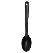 Mainstays Nylon Solid Basting Spoon, Soft-Touch Handle, Black, Dishwasher Safe