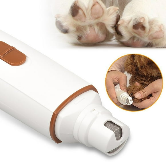 Pet Nail Grinder - Dog Nail Grinder Electric Paw Trimmer Clipper with Diamond Bit Wheel, Portable Gentle Painless Paws Grooming Trimming Shaping Smoothing